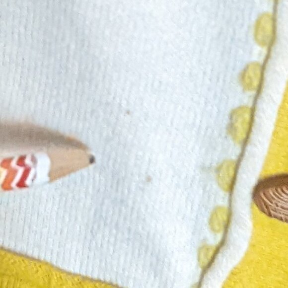 Retro Pin Up Rockabilly Academia Cardigan Floral Sweater Anthropologie Nick & Mo - Picture 7 of 10